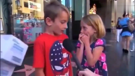 街头采访美国小孩, 让他们说出自己的家长怎么骂