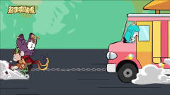 搞笑王者动画：王昭君乱停车被狄仁杰强拖走，