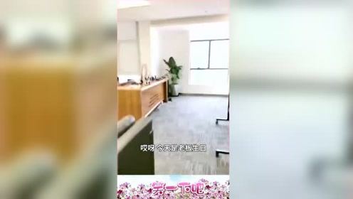 美女老板过生日，男下属竟然准备了惊喜不料接