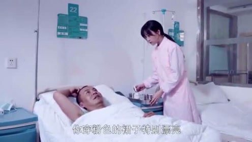 搞笑：美女护士在医院遭到病人骚扰，4秒后真是
