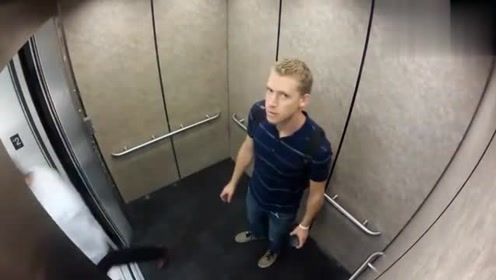 国外恶搞视频：欢迎乘坐最尴尬电梯！