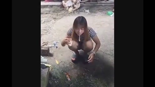 二货恶搞美女, 美女吓坏了