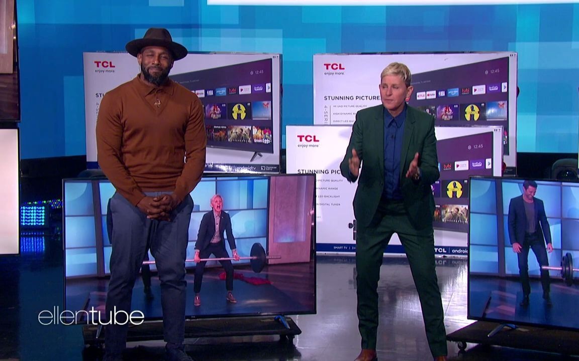 The Ellen Show生肉*rand New TCL Android TVs!