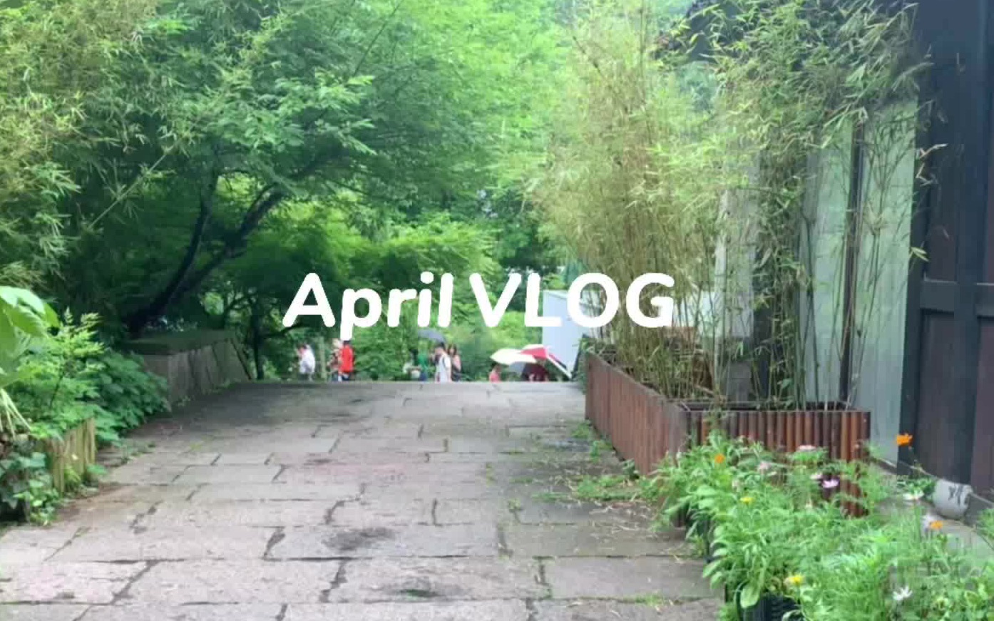 April VLOG｜网红寺庙祈福｜美食探店｜和朋友逛吃