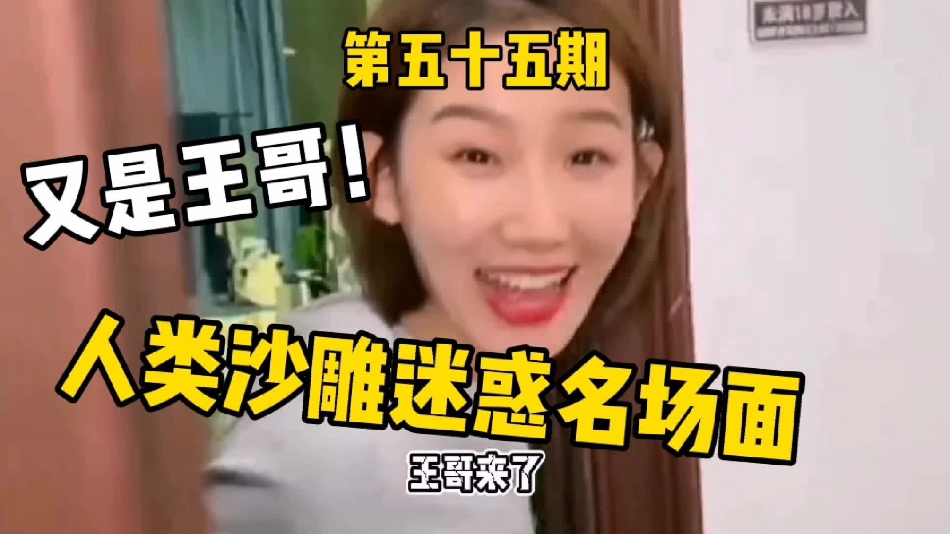 美女见王哥笑成一朵花，内涵了哈！《人类沙雕