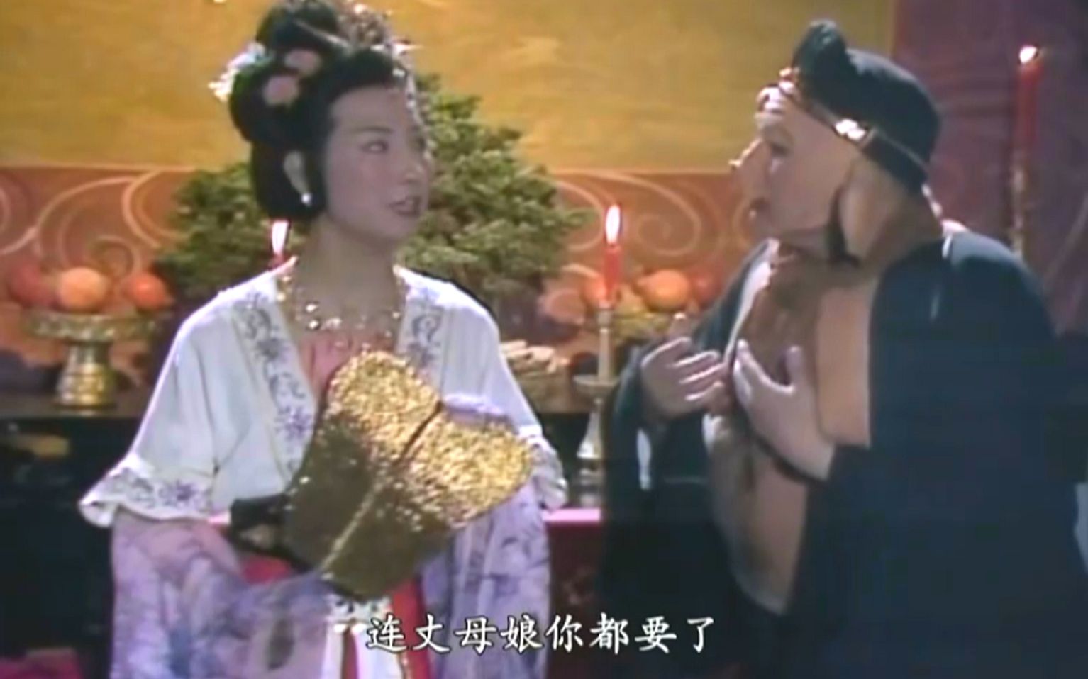 骊山老母让观音扮作她女儿，下凡考验唐僧师徒