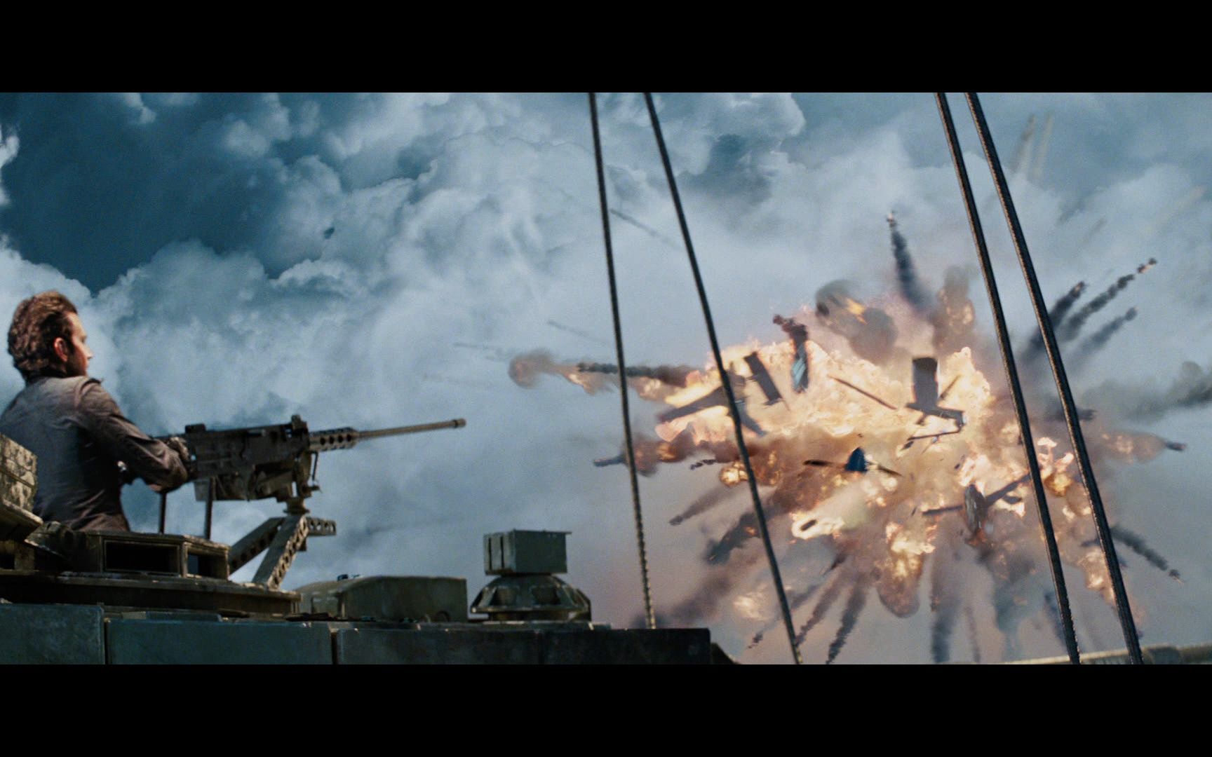 坦克大战飞机史无前例的电影 最后食亮点哦
