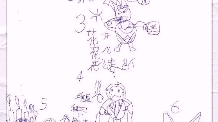 张日新三岁简笔画《开心超人》系列  6