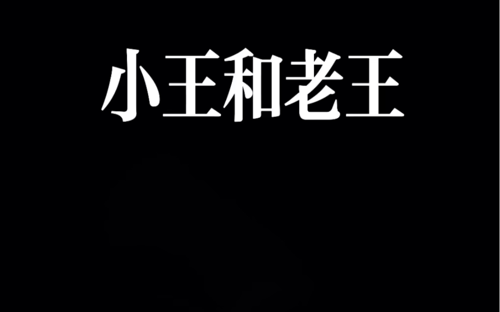 小王和老王那不得不说的故事