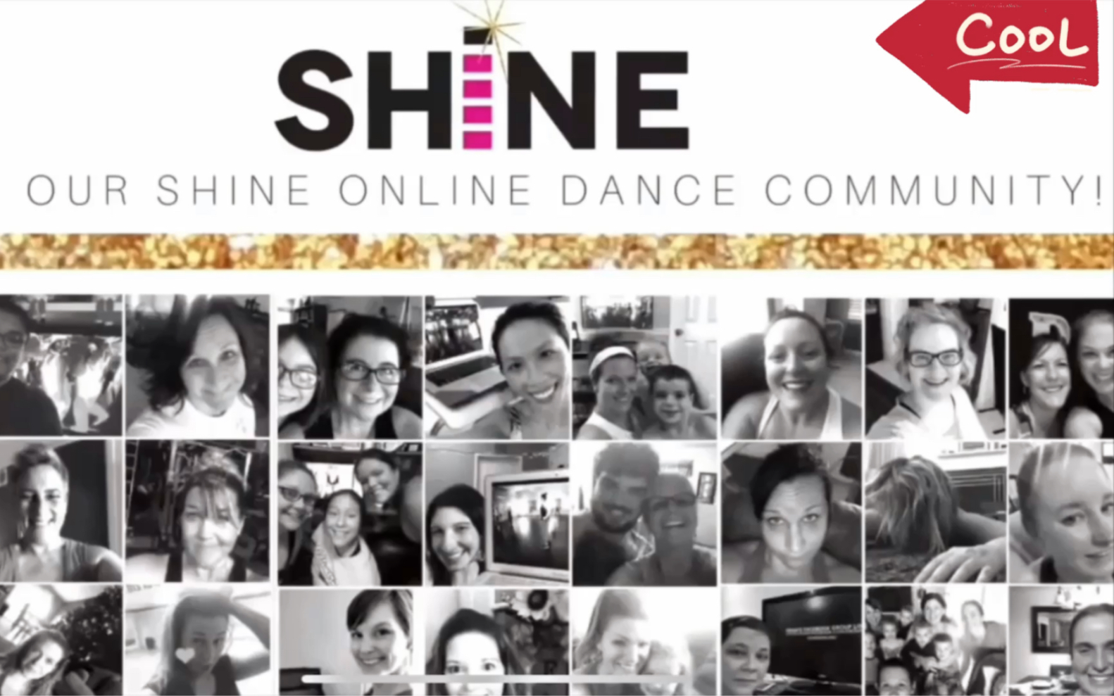 SHINE DANCE-臀腿+肩臂四次交叉循环各两组。