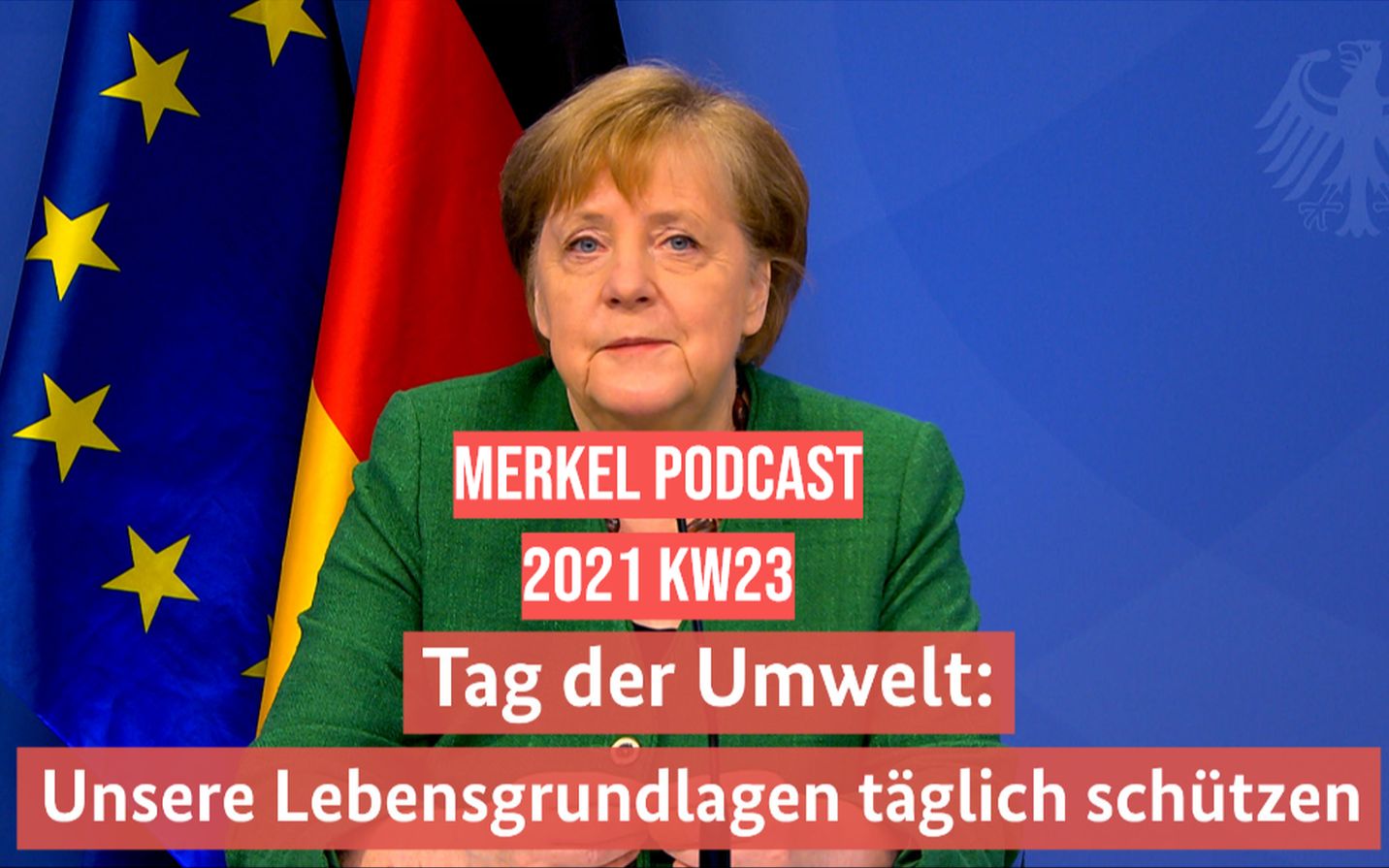 每周播客丨默克尔：德国将以坚定行动致力环保