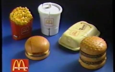 【中国香港广告】1991年香港麦当劳广告（赠变形