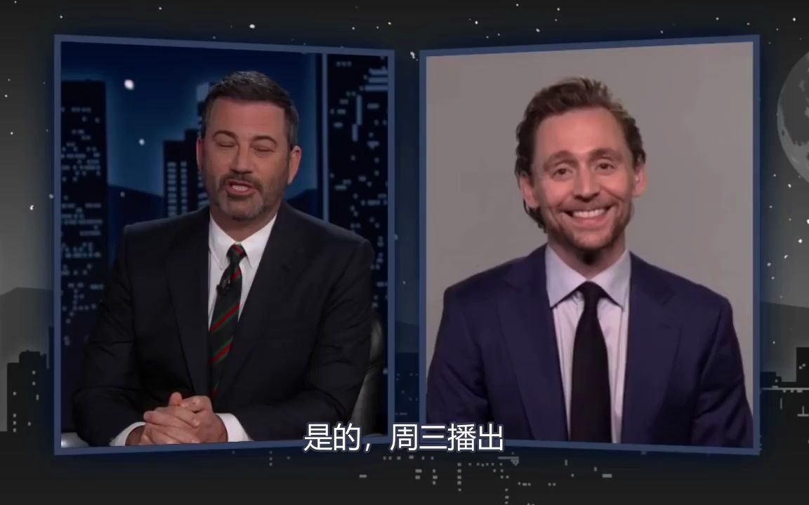 【中字】Tom Hiddleston做客鸡毛秀谈新剧《洛基》以