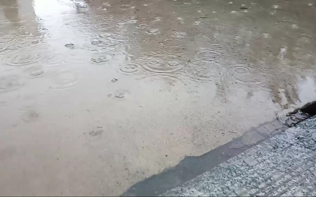 雨季的校园