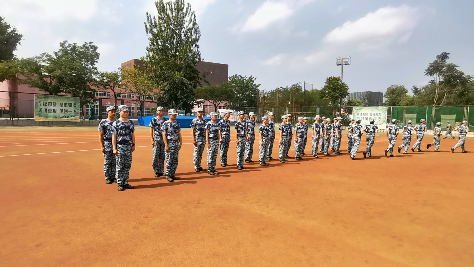 北京农学院2021年军训 很荣幸成为一名军训助理，