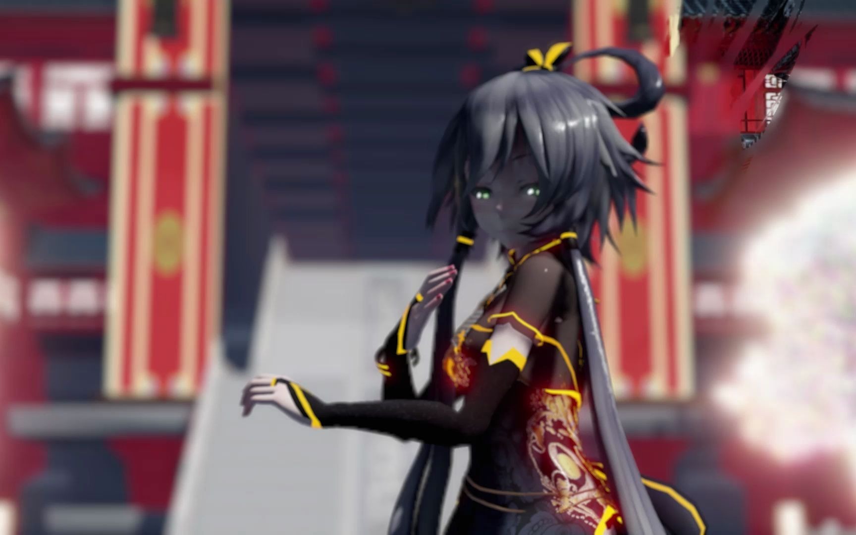 【MMD】GimmeGimme_国服旗袍洛天依