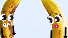 表情动画，两根香蕉不能拥抱？太逗了！