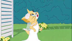 新猫和老鼠第二季汤姆和嘟嘟结婚, 终于结婚了