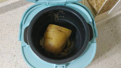 懒汉土豆，电饭煲蒸整个土豆