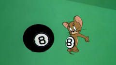 四川话猫和老鼠：汤姆猫打台球顺便给老鼠纹个