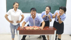 老师让学生玩西瓜挑战赛，没想赢的同学却受到
