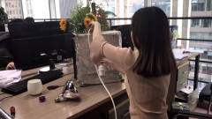 办公室小野 收到恶搞礼物气炸，23岁女同事在办