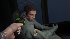 【GTA5】对直升机驾驶员疯狂使用电击枪会发生什