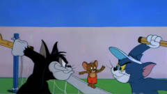 猫和老鼠：杰瑞被当网球打，两只猫却开始互相