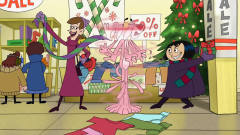 疯狂的圣诞节，粉红豹也未能幸免，太可怕了