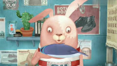 越狱兔：大佬兔吃红烧萝卜，逗比兔吃鱼还被鱼