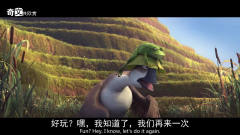 电影：搞笑大雁用青蛙和乌龟打水漂，动画电影