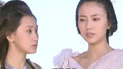 刘宣和缇萦姑娘正走在桥上，琴子姑娘在下面看