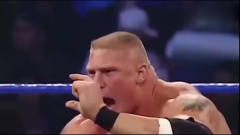 WWE：布洛克嘲笑雷尔身材矮小，不料却被暴打，