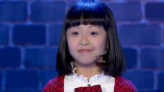 笑傲江湖：小女孩真是太能唠嗑，逗得评委观众