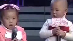 胡雨馨和张俊豪演唱《纤夫的爱》，这俩孩子简